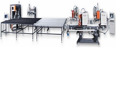 Schtec SSL1 4 head welding / CNC corner cleaning line - Photo 1