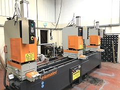 Elumatec TVH3 3 head uPVC welder - Photo 1