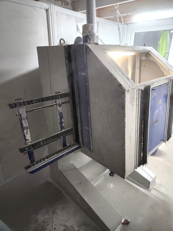 Glasner sandblasting machine for glass - Photo 1