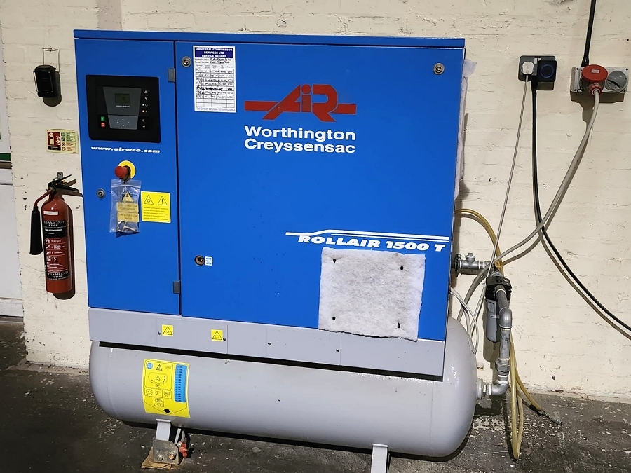 Worthington Rollair 1500T screw compressor - Photo 1