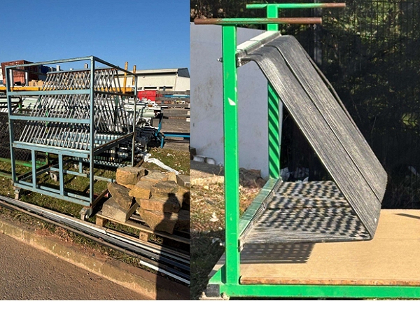 Various glass A frames / trollies for sale - Photo 1
