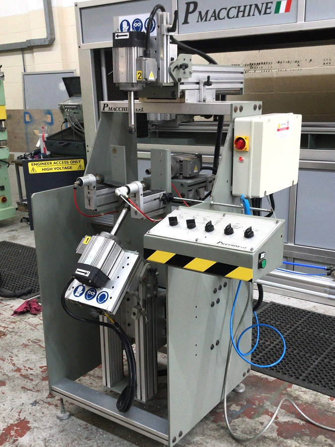 P Macchine 011P 3 head drainage router for sale - Photo 1