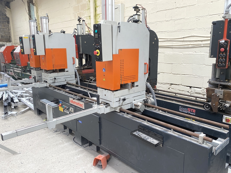 Elumatec 3 head welder - Photo 1