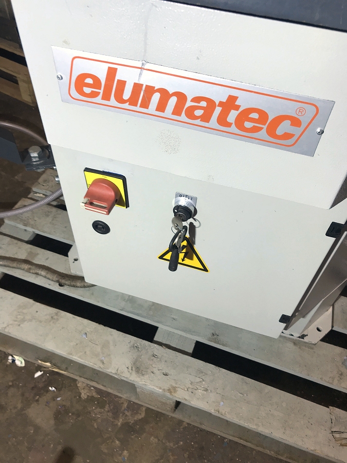 Elumatec 124 corner crimper for sale - Photo 1