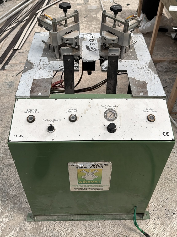 Transom groover for sale to suit uPVC - Photo 1